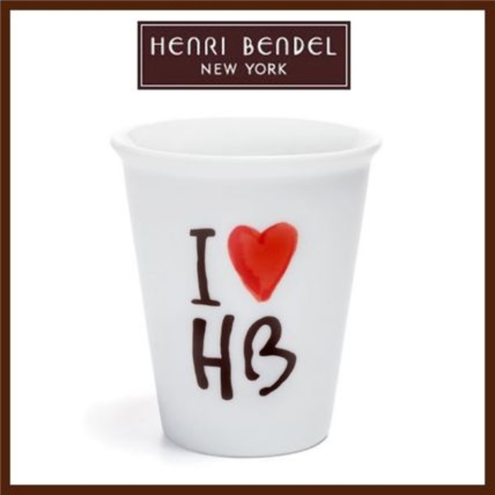 NEW LIMITED EDITION HENRI BENDEL I  HB COFFEE MUG